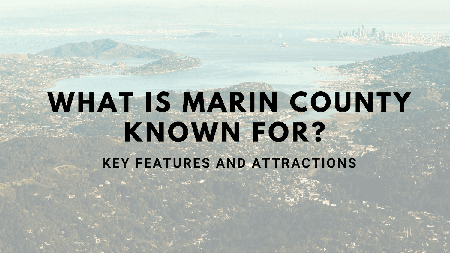 What Is Marin County Known For Feature Image